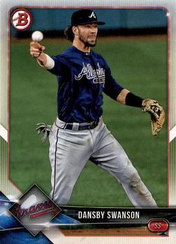 2018 Bowman #61 Dansby Swanson Front