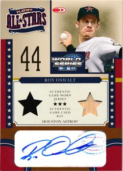 2004 Donruss World Series - Playoff All-Stars Signature Material 2 #PAS-7 Roy Oswalt Front