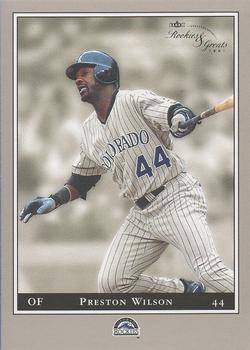 2003 Fleer Rookies & Greats #37 Preston Wilson Front