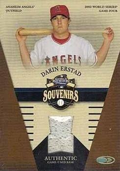 2004 Donruss World Series - Souvenirs WS #WSS-9 Darin Erstad Front