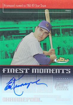 2004 Finest - Moments Autographs #FMA-EK Ed Kranepool Front