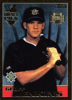 2001 Topps - Future Archives Rookie Reprints Gold Border #7 Geoff Jenkins Front