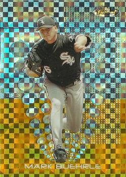2004 Finest - Uncirculated Gold X-Fractors #42 Mark Buehrle Front