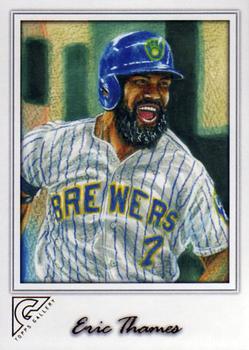 2017 Topps Gallery #90 Eric Thames Front
