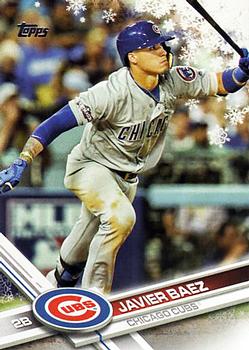 2017 Topps Holiday #HMW56 Javier Baez Front