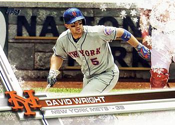 2017 Topps Holiday #HMW68 David Wright Front