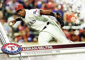 2017 Topps Holiday #HMW72 Adrian Beltre Front