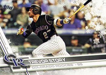 2017 Topps Holiday #HMW74 Trevor Story Front