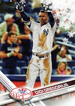 2017 Topps Holiday #HMW88 Didi Gregorius Front