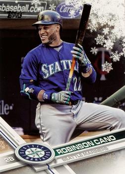 2017 Topps Holiday #HMW98 Robinson Cano Front