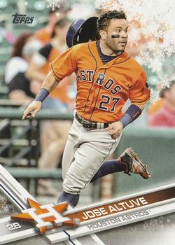 2017 Topps Holiday #HMW100 Jose Altuve Front