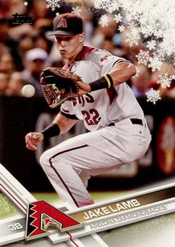 2017 Topps Holiday #HMW104 Jake Lamb Front
