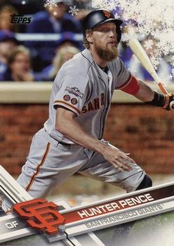 2017 Topps Holiday #HMW136 Hunter Pence Front