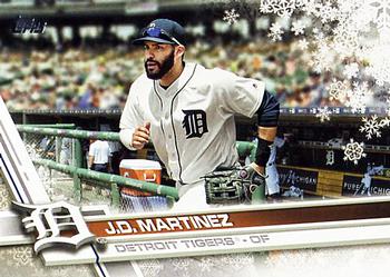 2017 Topps Holiday #HMW157 J.D. Martinez Front