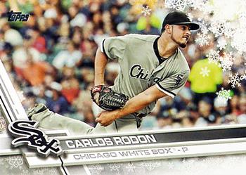 2017 Topps Holiday #HMW158 Carlos Rodon Front