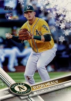 2017 Topps Holiday #HMW161 Ryon Healy Front