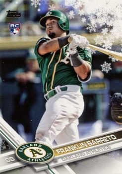 2017 Topps Holiday #HMW167 Franklin Barreto Front