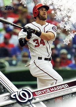 2017 Topps Holiday #HMW200 Bryce Harper Front