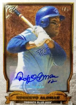 2017 Topps Gallery - Hall of Fame Gallery Autographs #HOF-24 Roberto Alomar Front
