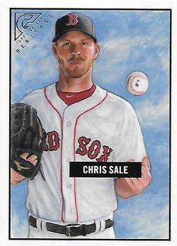 2017 Topps Gallery - Heritage #12 Chris Sale Front