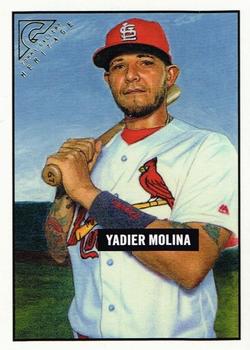 2017 Topps Gallery - Heritage #24 Yadier Molina Front