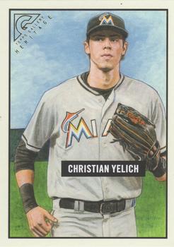 2017 Topps Gallery - Heritage #32 Christian Yelich Front