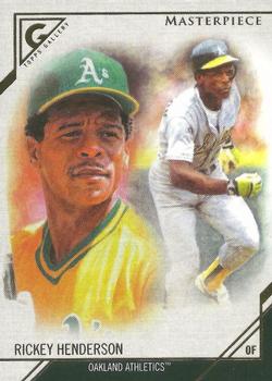 2017 Topps Gallery - Masterpiece #MP-2 Rickey Henderson Front