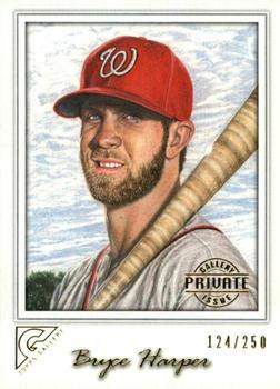 2017 Topps Gallery - Private Issue #25 Bryce Harper Front