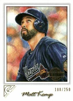 2017 Topps Gallery - Private Issue #45 Matt Kemp Front