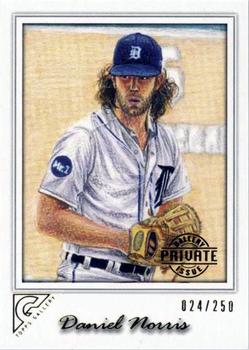 2017 Topps Gallery - Private Issue #105 Daniel Norris Front