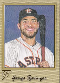 2017 Topps Gallery - Canvas #17 George Springer Front