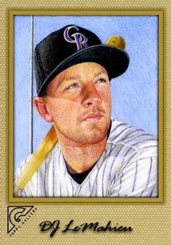 2017 Topps Gallery - Canvas #37 DJ LeMahieu Front
