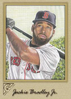 2017 Topps Gallery - Canvas #47 Jackie Bradley Jr. Front