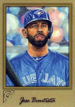 2017 Topps Gallery - Canvas #55 Jose Bautista Front