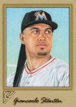 2017 Topps Gallery - Canvas #70 Giancarlo Stanton Front