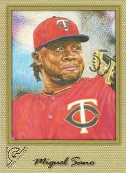 2017 Topps Gallery - Canvas #77 Miguel Sano Front
