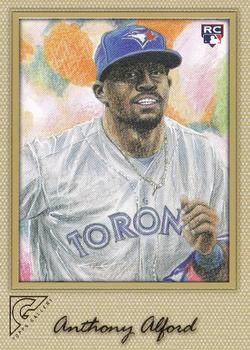 2017 Topps Gallery - Canvas #82 Anthony Alford Front