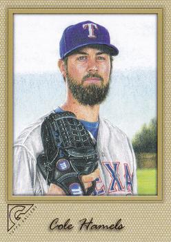2017 Topps Gallery - Canvas #101 Cole Hamels Front