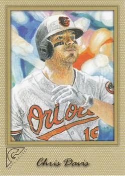 2017 Topps Gallery - Canvas #102 Chris Davis Front