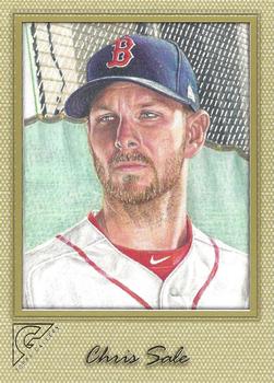 2017 Topps Gallery - Canvas #110 Chris Sale Front