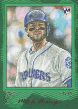 2017 Topps Gallery - Green #109 Mitch Haniger Front