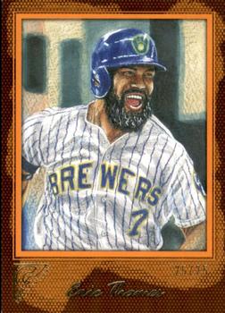 2017 Topps Gallery - Orange #90 Eric Thames Front