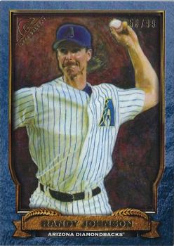 2017 Topps Gallery - Hall of Fame Gallery Blue #HOF-20 Randy Johnson Front