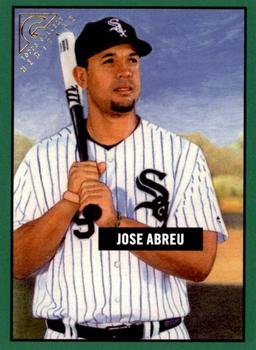 2017 Topps Gallery - Heritage Green #21 Jose Abreu Front