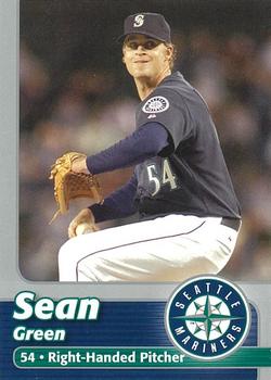 2006 Cloverdale Meats Seattle Mariners #6 Sean Green Front