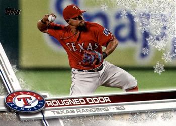 2017 Topps Holiday - Metallic Snowflakes #HMW34 Rougned Odor Front