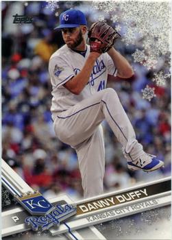2017 Topps Holiday - Metallic Snowflakes #HMW164 Danny Duffy Front
