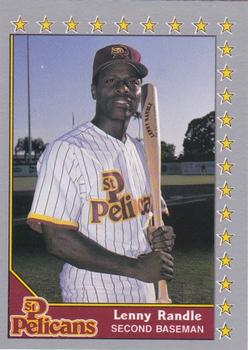 1990 Pacific Senior League - Glossy #11 Lenny Randle Front
