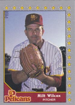 1990 Pacific Senior League - Glossy #13 Milt Wilcox Front