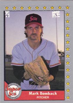 1990 Pacific Senior League - Glossy #39 Mark Bomback Front